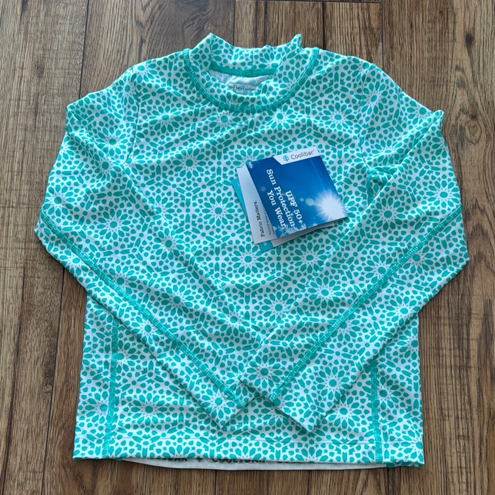 Brand new with tag Size S 5/6 Girls Coolibar Rashguard